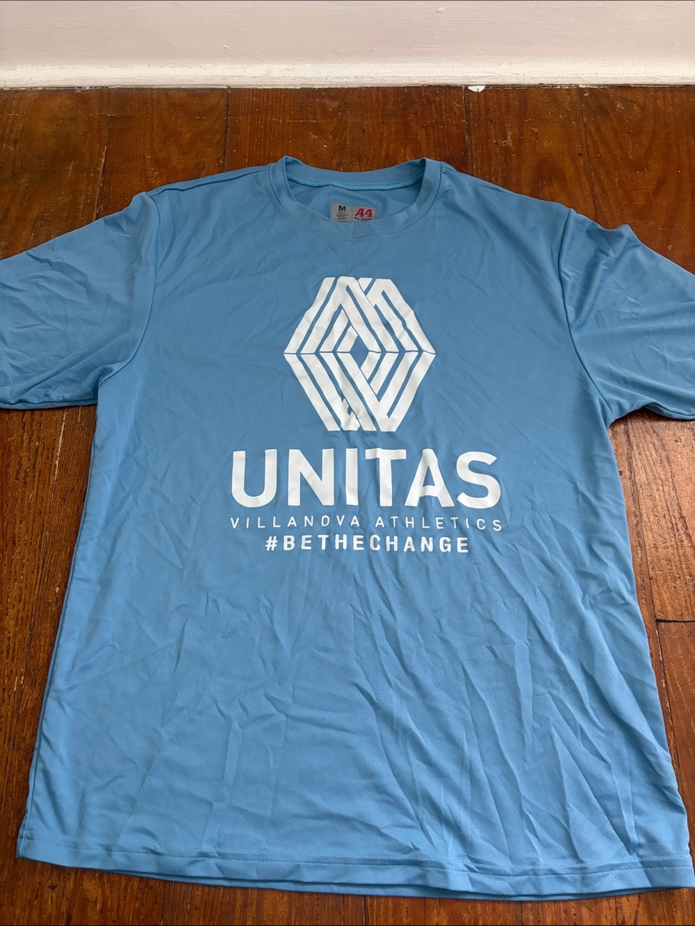 Villanova Athletics Unitas Short Sleeve Tee - Light Blue